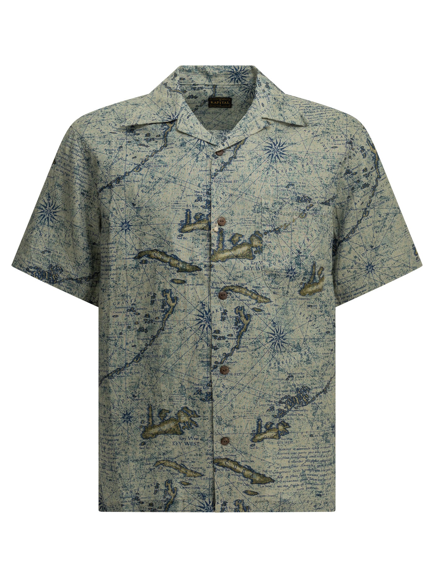 Kapital "Key West" Casual Shirt - Blue