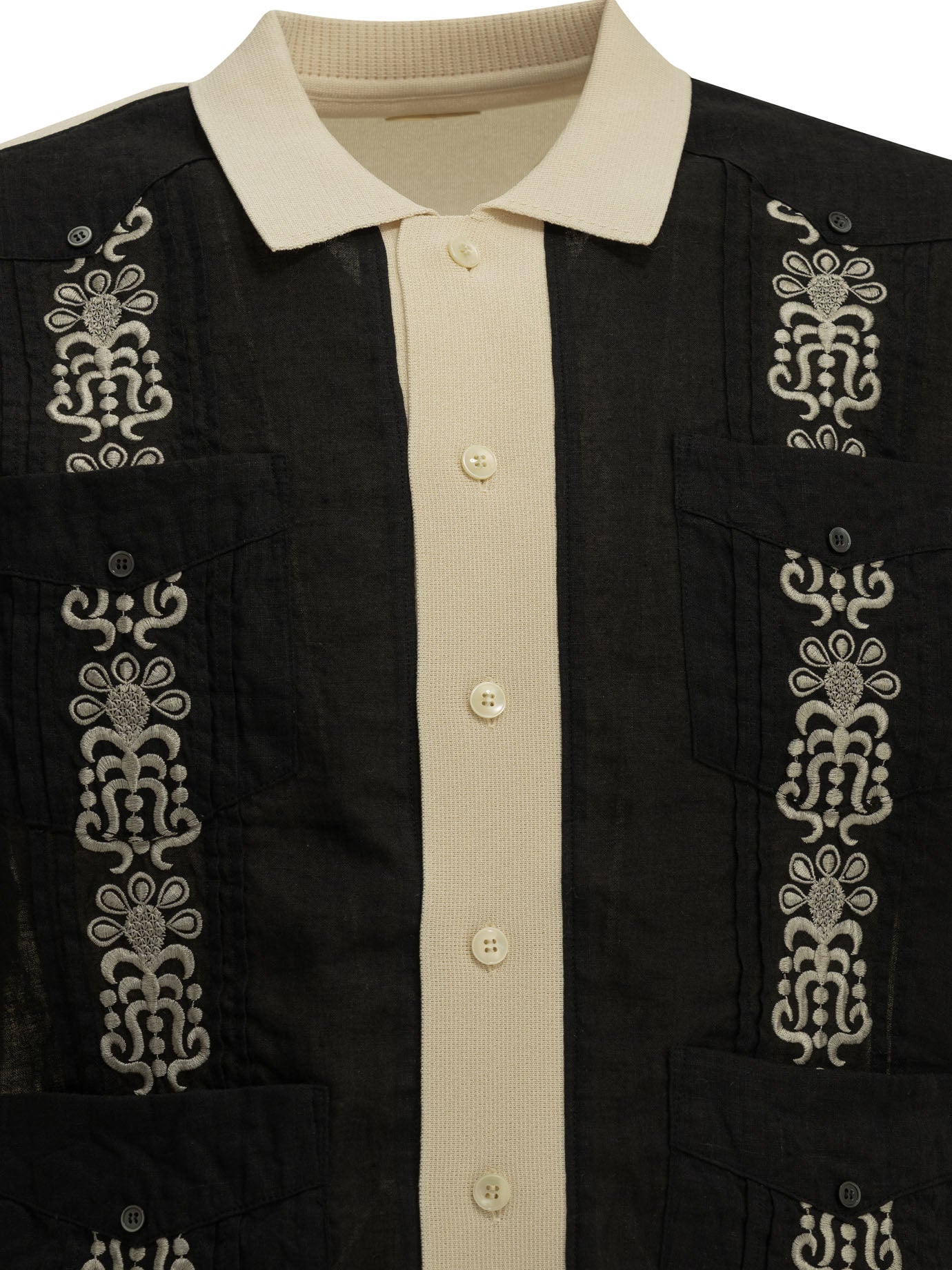 Kapital "Cuba" Casual Shirt - Black