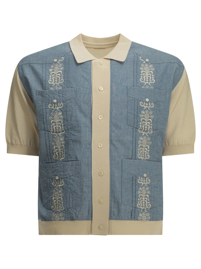 Kapital "Cuba" Casual Shirt - Light Blue