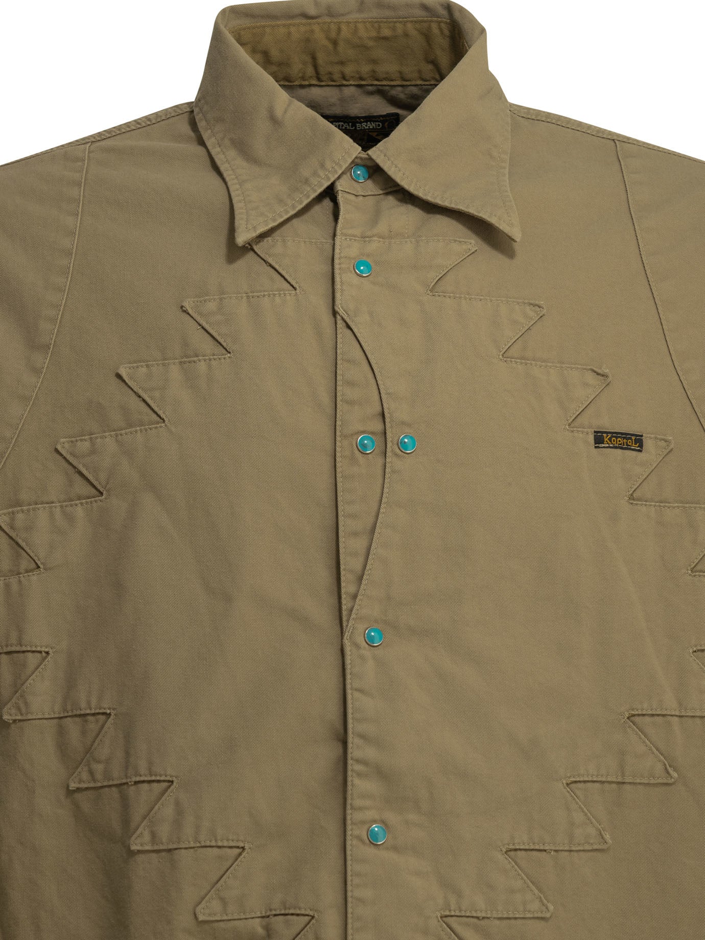 Kapital "Thunderbird Husky" Casual Shirt - Beige
