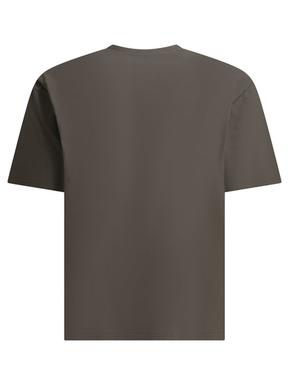 Kapital "Denim Face" Crew-Neck T-Shirt - Brown