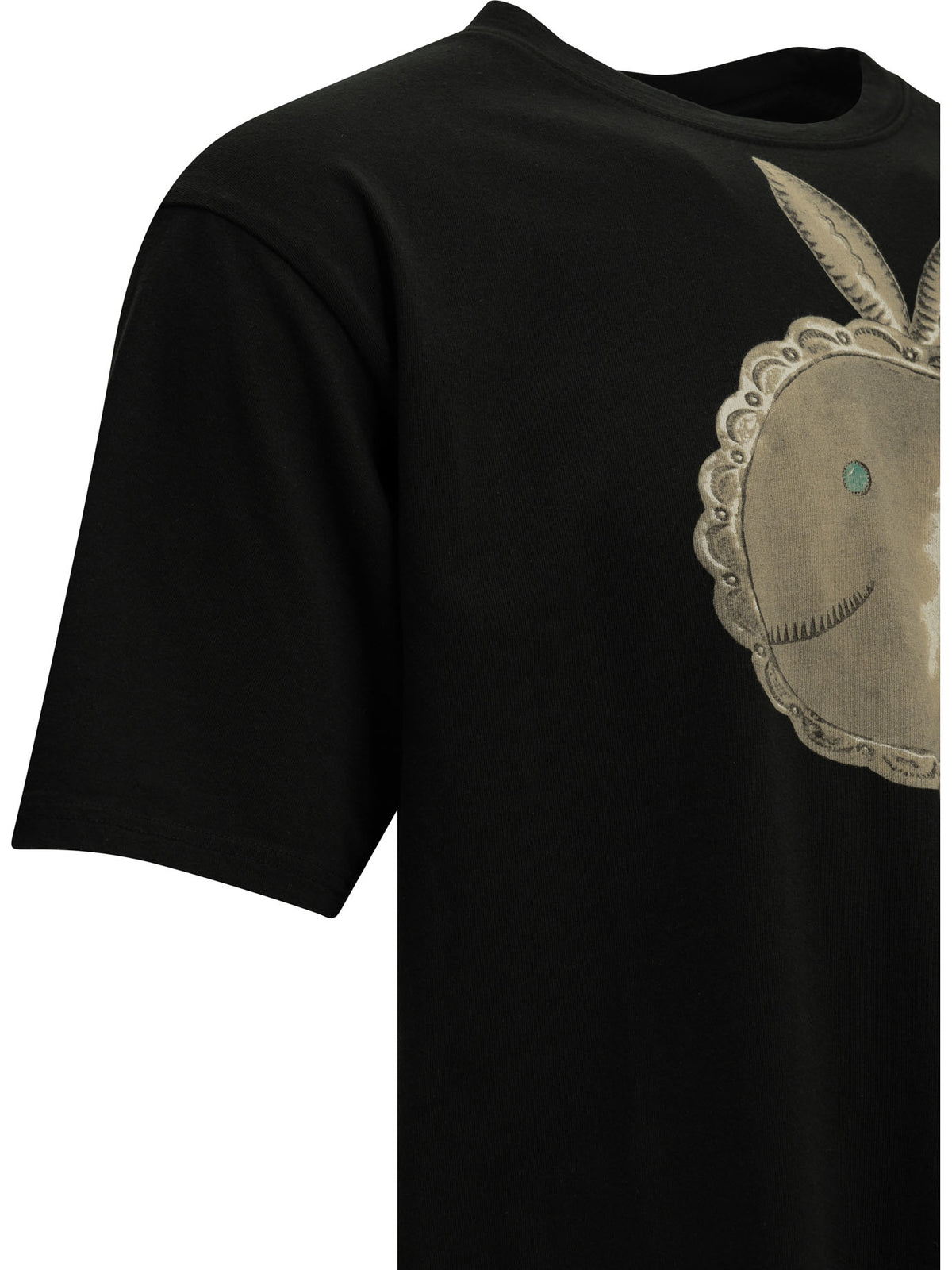 Kapital "Big Concho Coneybowy" Crew-Neck T-Shirt - Black