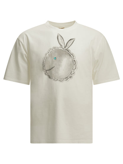 Kapital "Big Concho Coneybowy" Crew-Neck T-Shirt - White