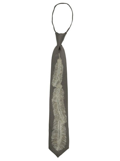 Kapital "Feather" Tie - Black
