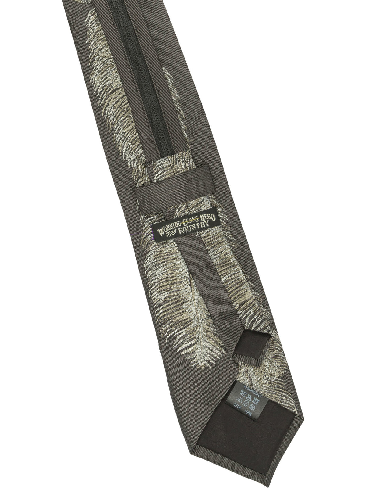 Kapital "Feather" Tie - Black