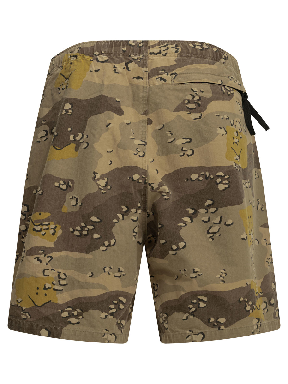 Kapital "PECKISH chocolate chip" Shorts with Drawstrings - Beige