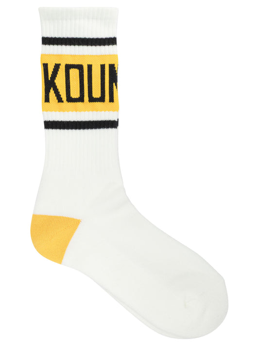 Kapital "144 Yarns Kountry" Classic Socks - White