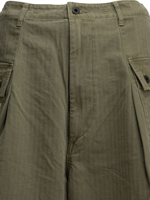 Kapital "Jumbo Monkey" Cargo Shorts - Green