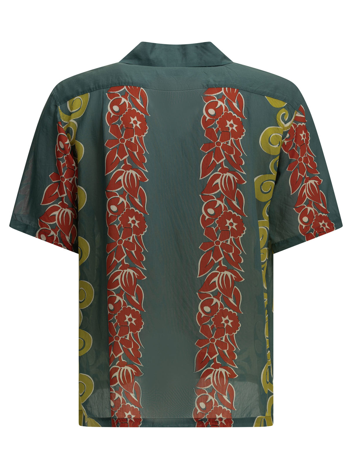 Kapital "Kona Tree" Casual Shirt - Green