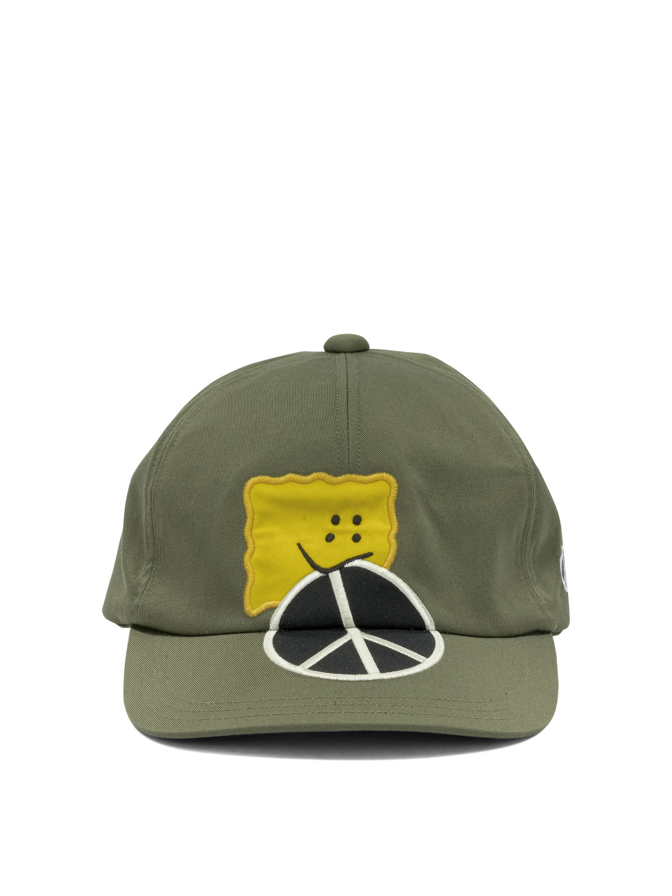 Kapital "Chino Peckish Peace" Baseball Cap - Green