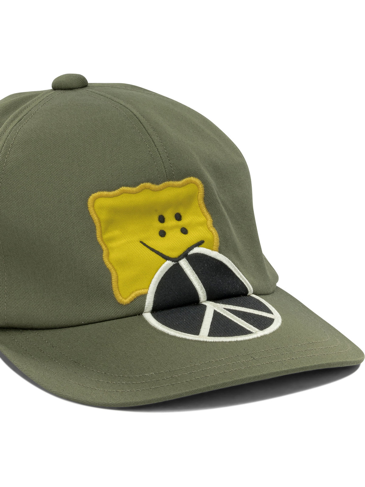 Kapital "Chino Peckish Peace" Baseball Cap - Green