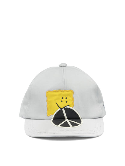 Kapital "Chino Peckish Peace" Baseball Cap - Grey