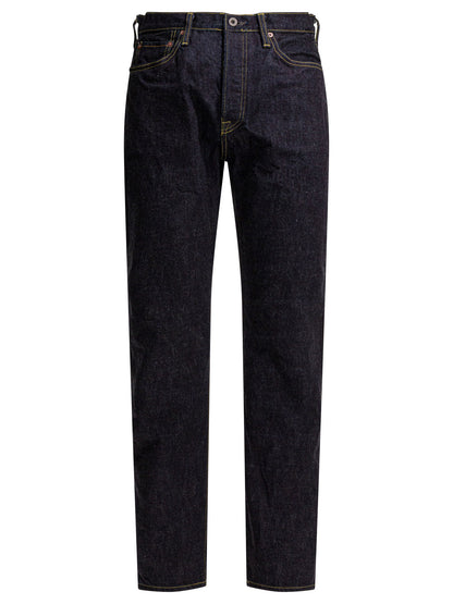 Kapital "Monkey Cisco" Straight-Leg Jeans - Blue