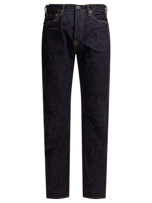 Kapital "Monkey Cisco" Straight-Leg Jeans - Blue