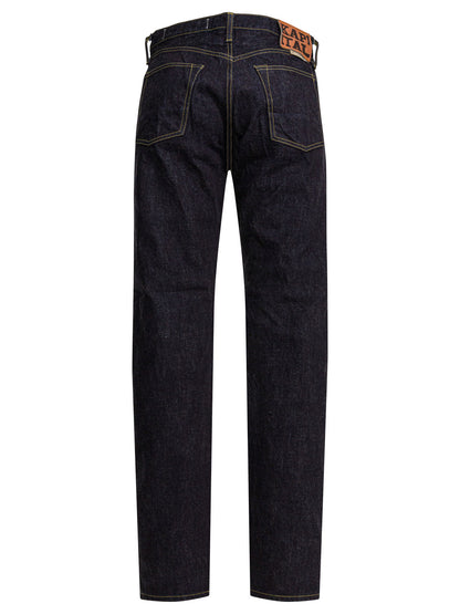 Kapital "Monkey Cisco" Straight-Leg Jeans - Blue
