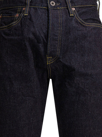 Kapital "Monkey Cisco" Straight-Leg Jeans - Blue