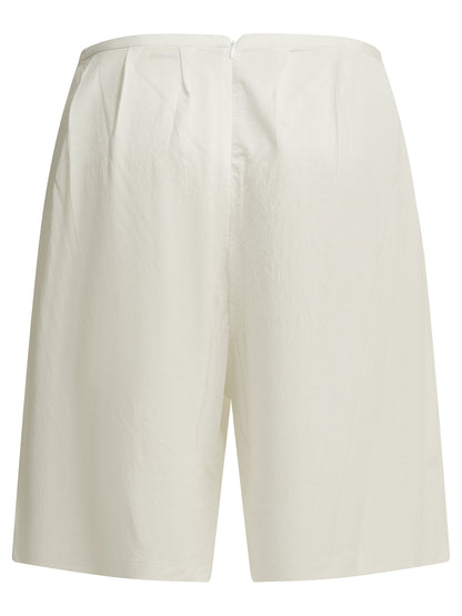 Khaite "Poppy" Formal Shorts - White