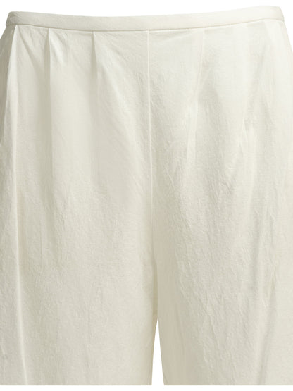 Khaite "Poppy" Formal Shorts - White