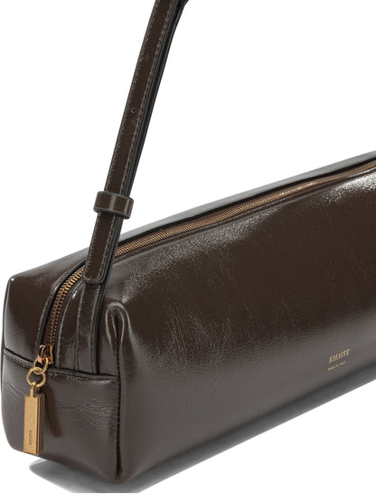 Khaite "Kye" Medium Shoulder Bag - Brown
