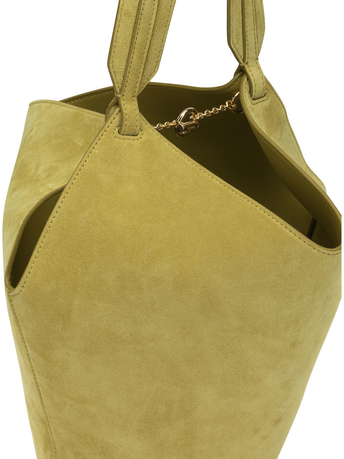 Khaite "Lotus" Small shoulder bag - Yellow