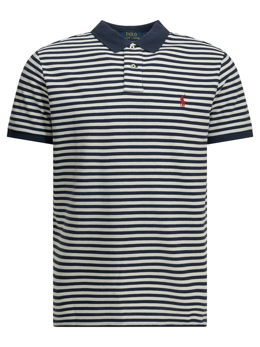 Polo Ralph Lauren Button-down polo shirt with logo - Blue