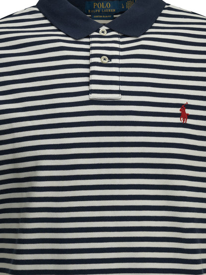 Polo Ralph Lauren Button-down polo shirt with logo - Blue