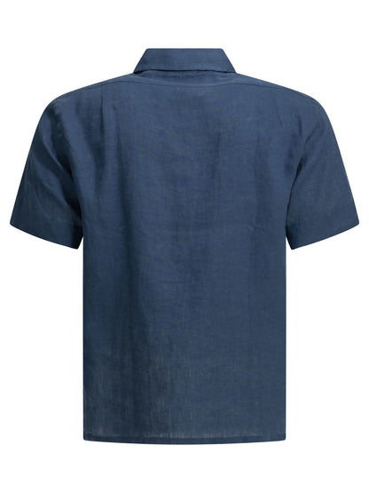 Polo Ralph Lauren Classic-fit casual shirt with logo - Blue