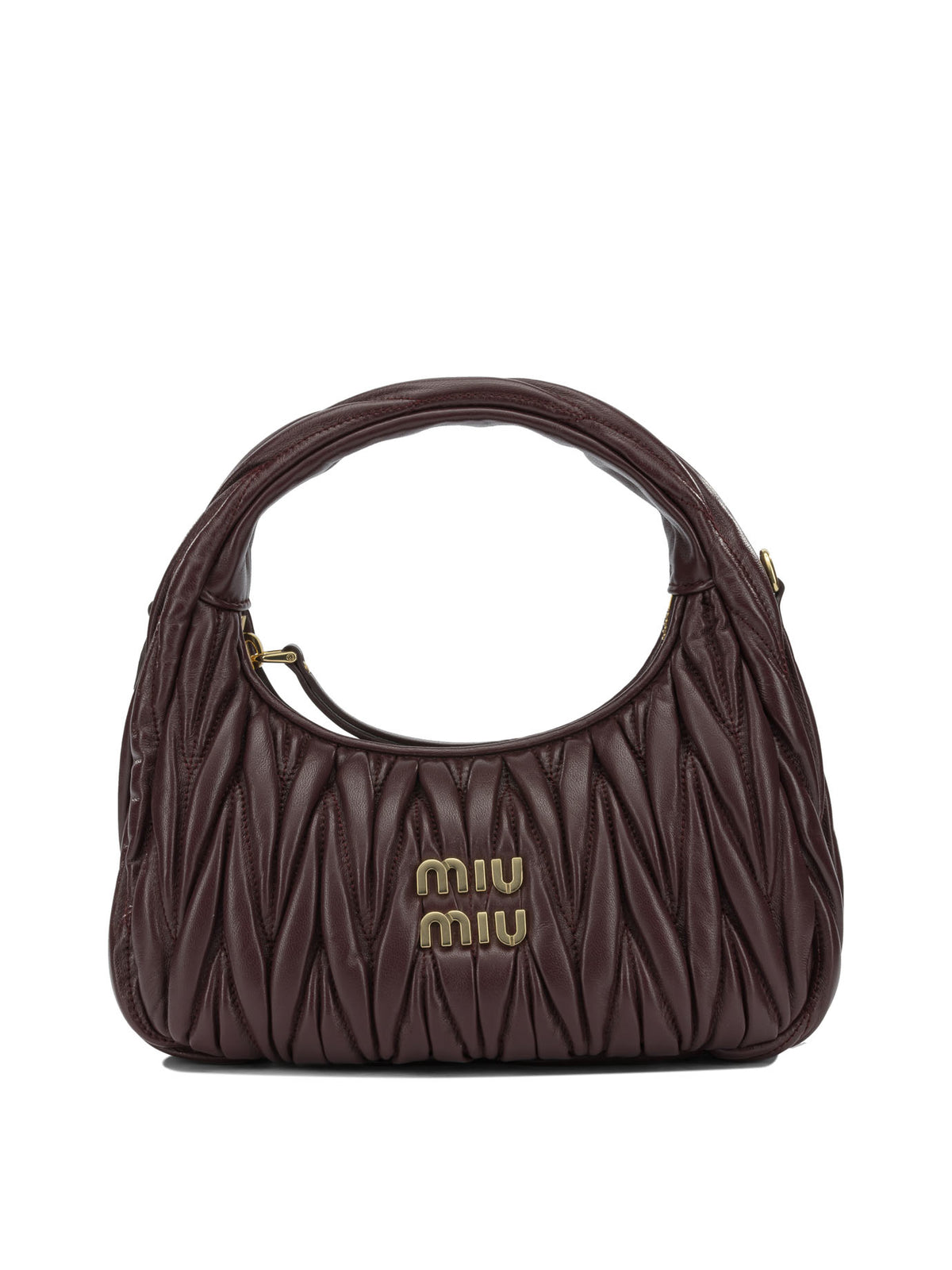 Miu Miu "Wander" Small handbag - Burgundy
