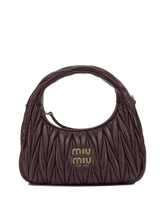 Miu Miu "Wander" Small handbag - Burgundy