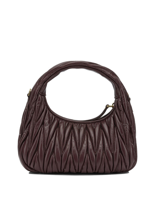 Miu Miu "Wander" Small handbag - Burgundy