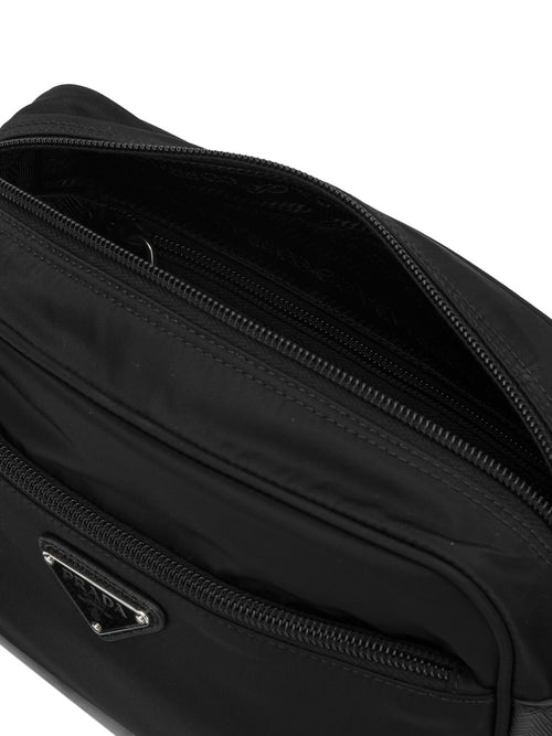 Prada Small Re-nylon Crossbody Bag - Black