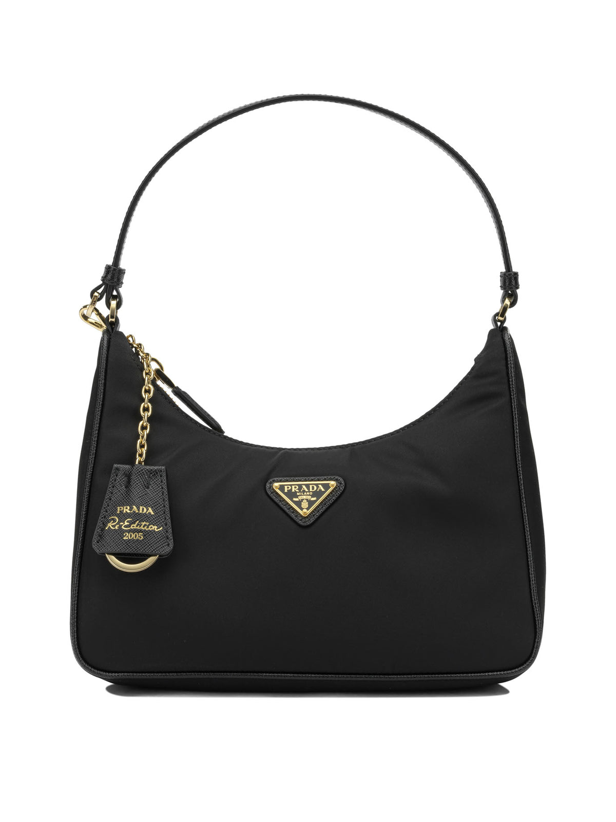 Prada "Re-Edition 2005" Small Shoulder Bag - Black