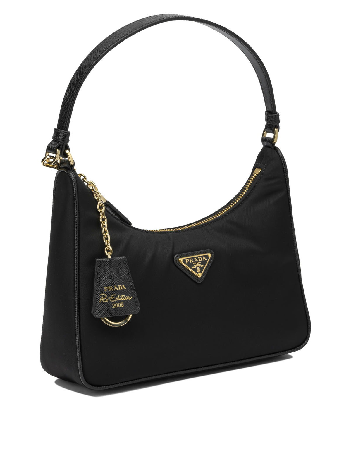 Prada "Re-Edition 2005" Small Shoulder Bag - Black