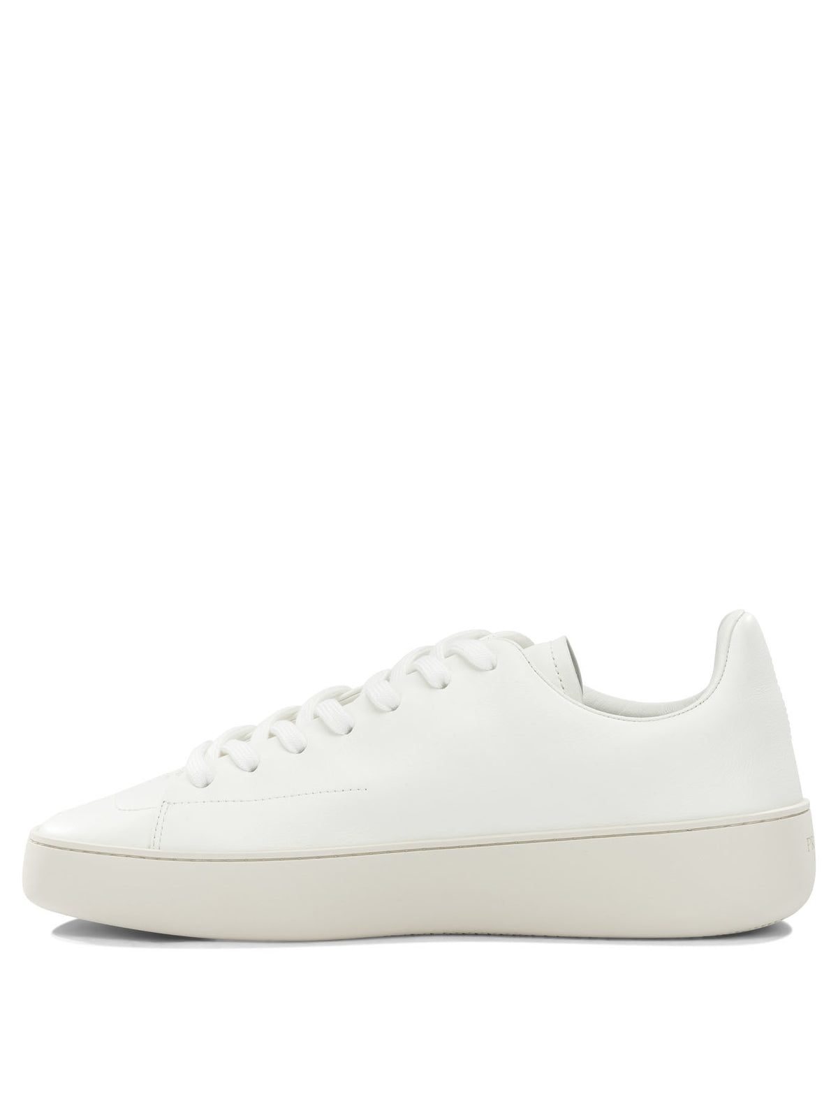 Prada "Court" Low-Top Sneakers - White