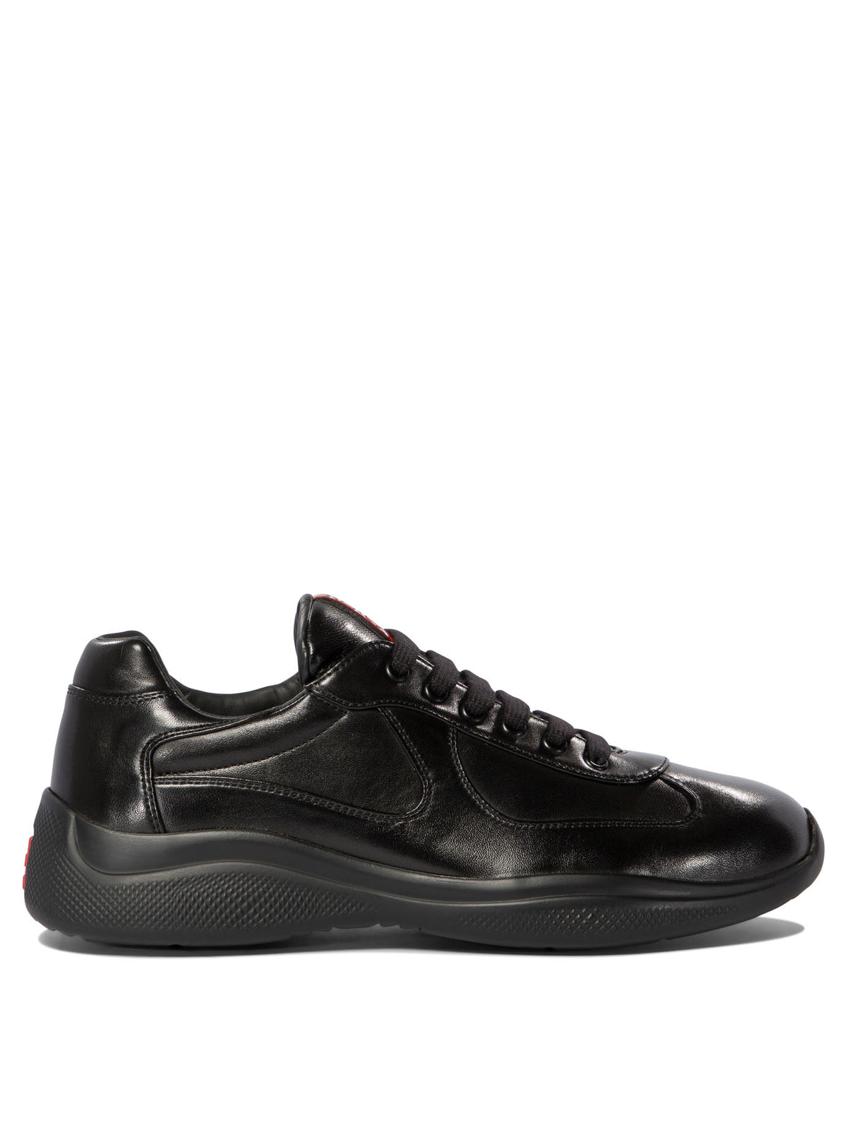 Prada "America's Cup" Low-Top Sneakers - Black