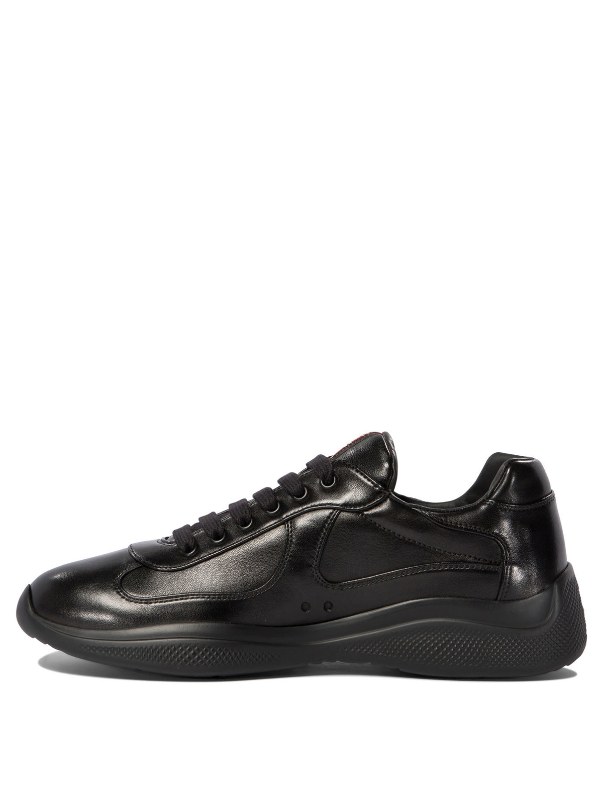 Prada "America's Cup" Low-Top Sneakers - Black