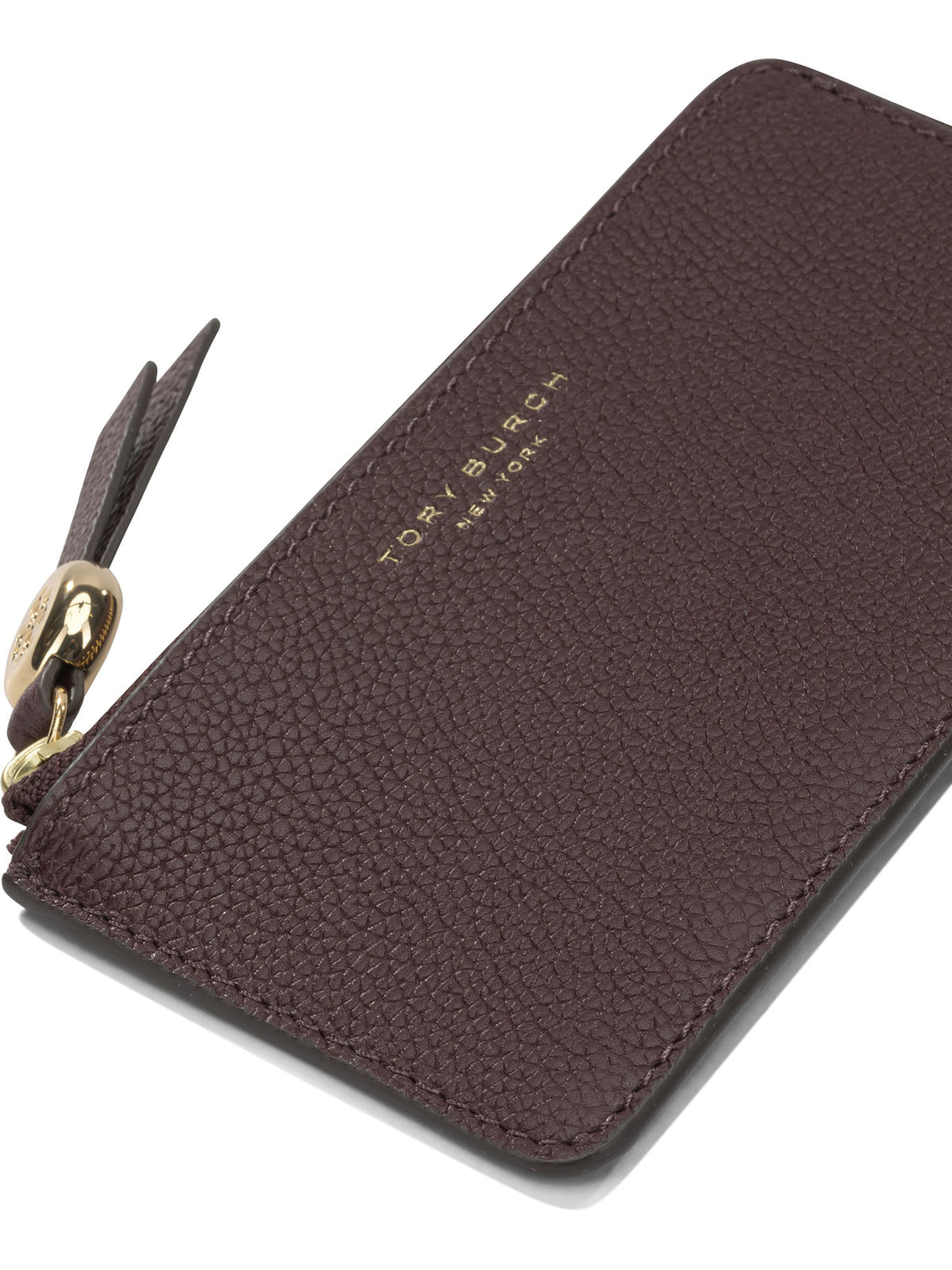 Tory Burch "Romy" Card Holder - Burgundy