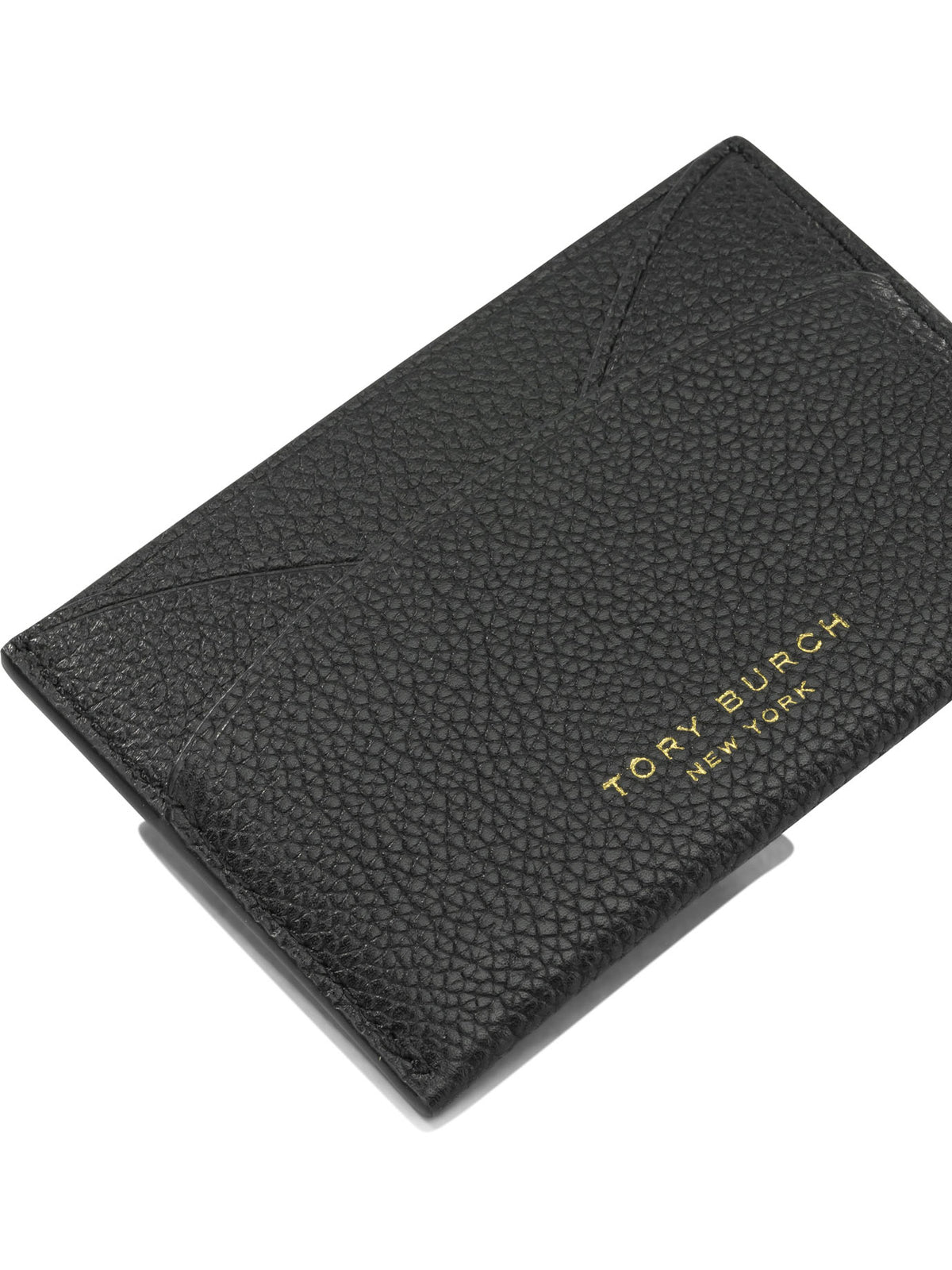 Tory Burch "Romy Flat" Card Holder - Black