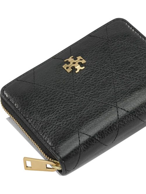 Tory Burch "Charlie" Wallet - Black