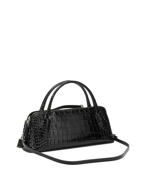 Tory Burch "Lock In" Medium Handbag - Black