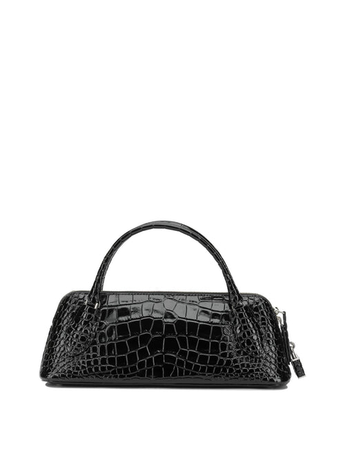 Tory Burch "Lock In" Medium Handbag - Black