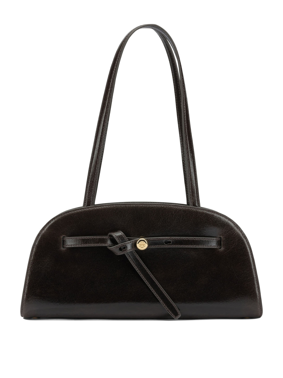 Tory Burch "East West Romy" Medium Shoulder Bag - Brown