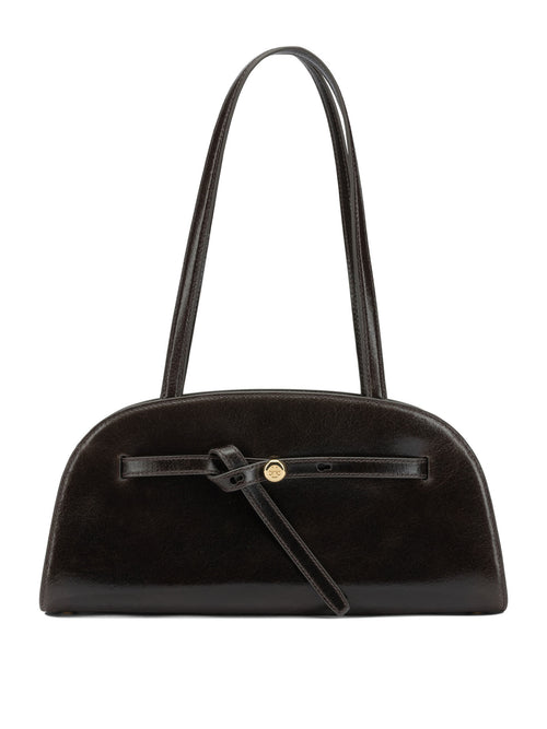 Tory Burch "East West Romy" Medium Shoulder Bag - Brown