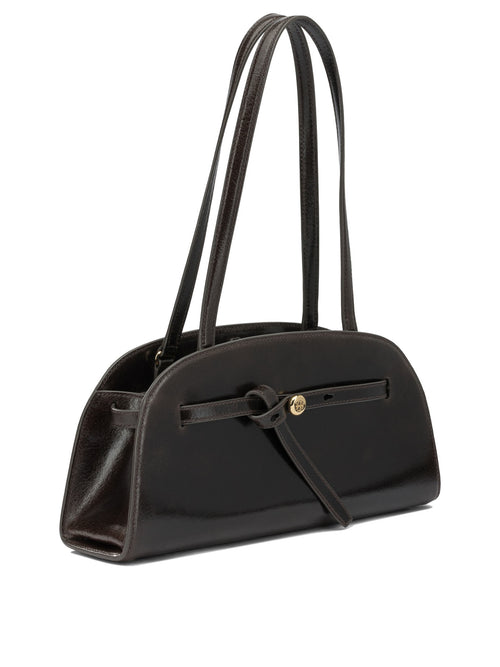Tory Burch "East West Romy" Medium Shoulder Bag - Brown