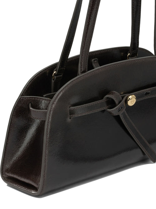 Tory Burch "East West Romy" Medium Shoulder Bag - Brown