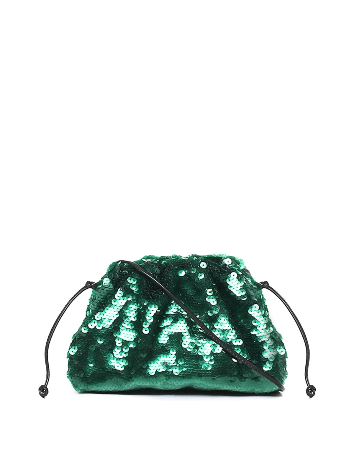 Bottega Veneta Mini Pouch In Double Sequins/Nappa 19