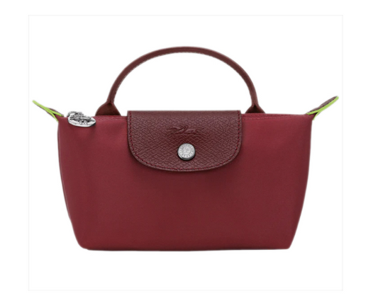 Longchamp le pliage pouch - grenade (bundle)