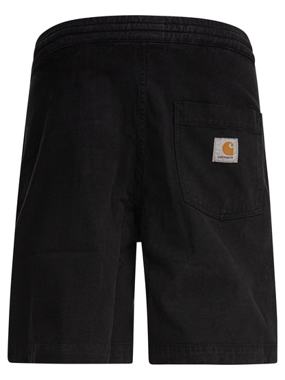 Carhartt Wip "Floyde" Short with laces - Black