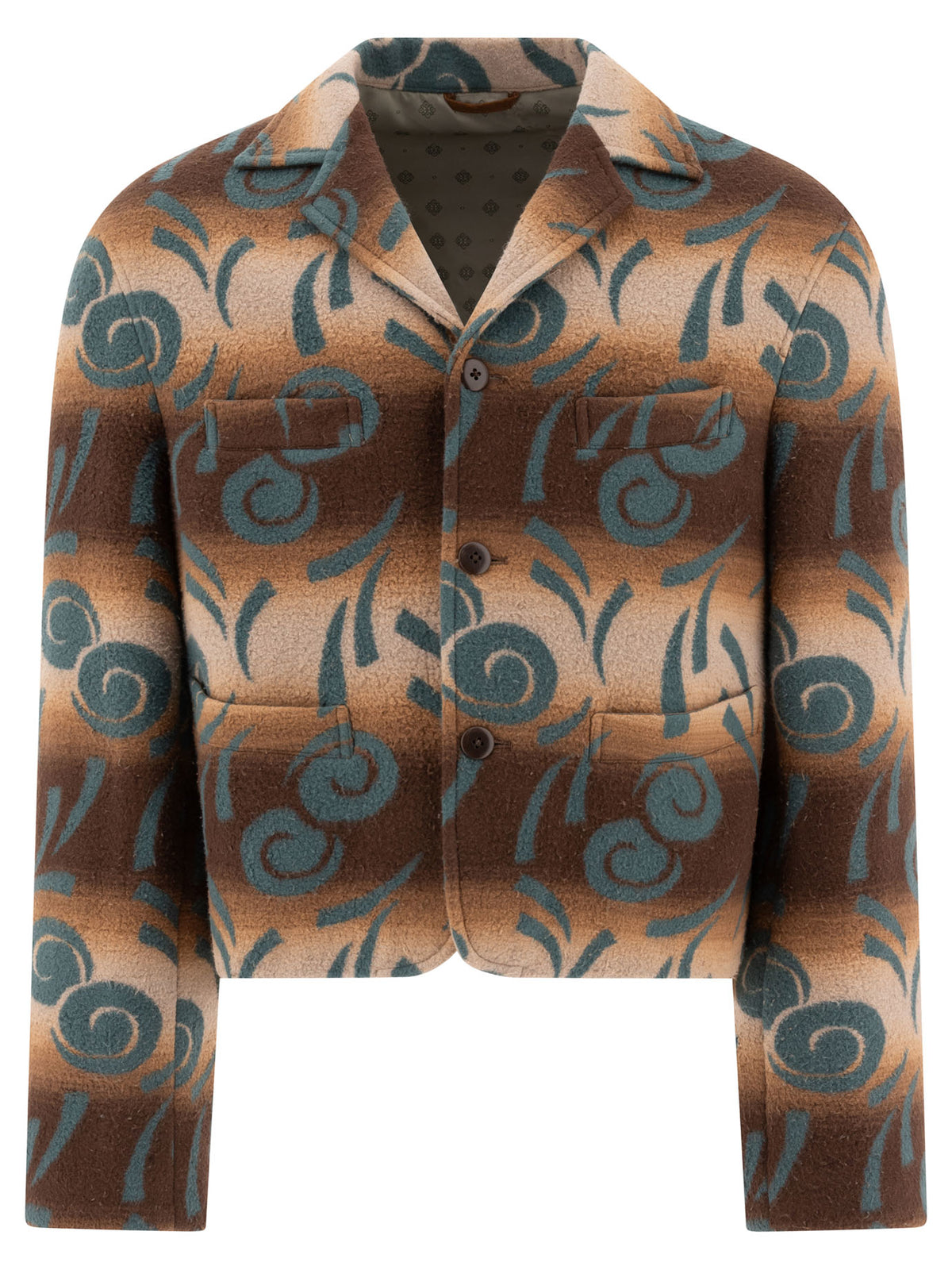 Kapital "Baba Sawyer Napping" jacket - Brown