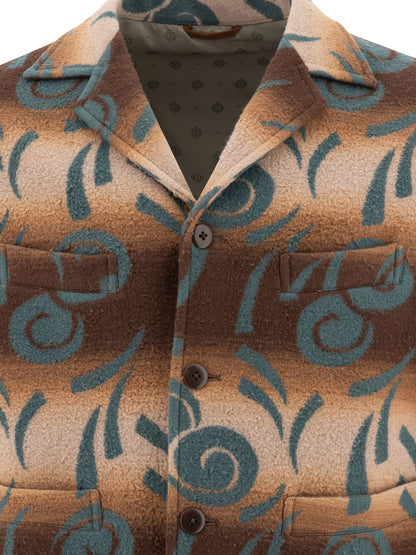 Kapital "Baba Sawyer Napping" jacket - Brown